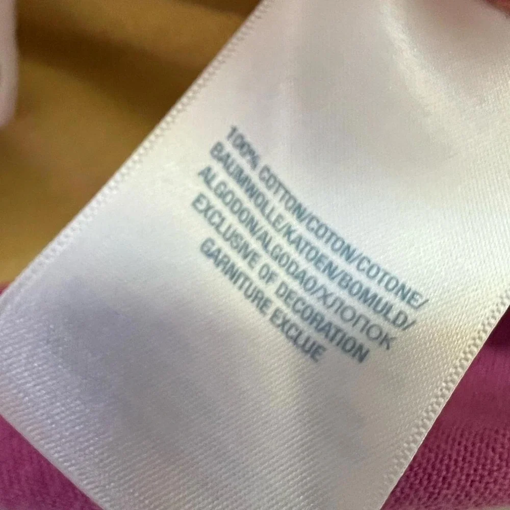 Ralph Lauren Polo Dress Pink Yellow Striped Ruffle 3M